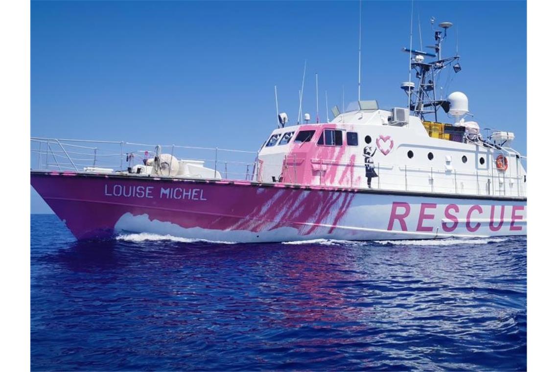Die Besatzung des Rettungsschiffs der „Louise Michel“ bat zuvor dringend um Unterstützung. Foto: -/Louise Michel/dpa