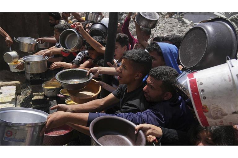 Die Bevölkerung im Gazastreifen leidet  zunehmend Hunger (Archivfoto).