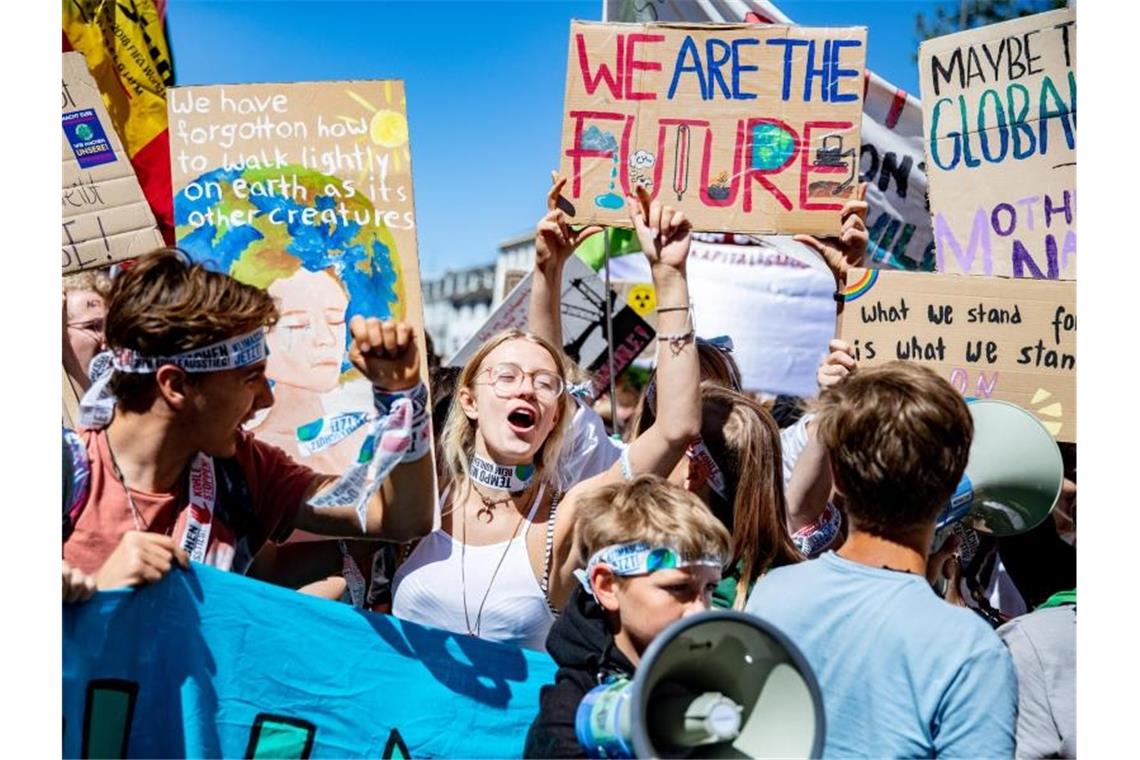 Die Bewegung Fridays for Future hat in kürzester Zeit ein weltweites Echo erzeugt. Foto: Marcel Kusch/dpa