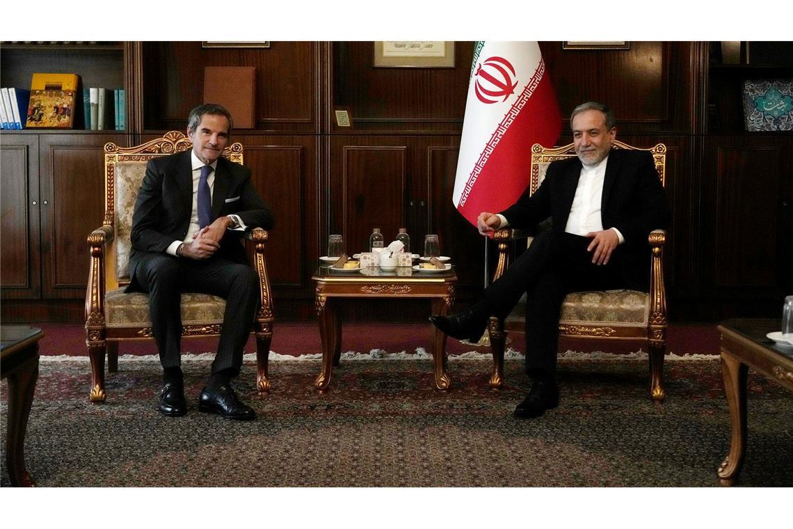 Vor US-Iran-Verhandlungen: Gespräche mit UN-Atomwächtern