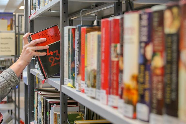 Die Bibliothek im Bildungszentrum Weissacher Tal heißt nicht nur Schülerinnen und Schüler willkommen, sondern sie fungiert auch als kommunale Bibliothek für die Gemeinden Allmersbach im Tal, Althütte, Auenwald und Weissach im Tal. Archivbild: Alexander Becher