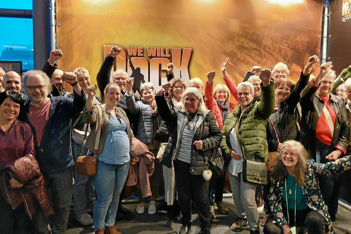 Die BKZ-Leserinnen und -Leser freuen sich über den gemeinsamen Musicalbesuch. Foto: Marina Heidrich