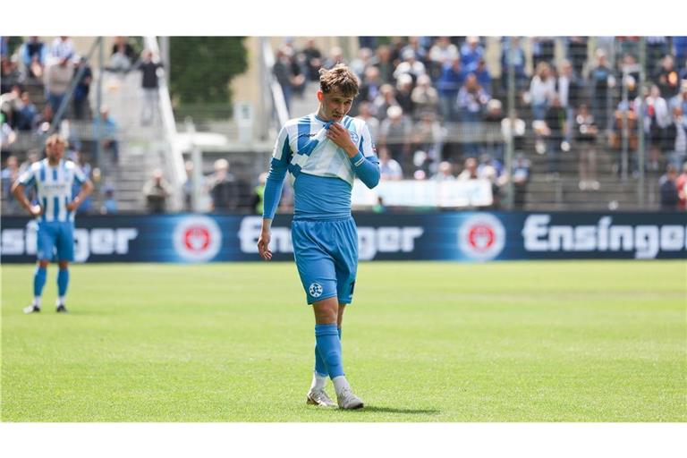 Die Blauen kassierten fünf Gegentore und beenden die Saison mit einer Niederlage.