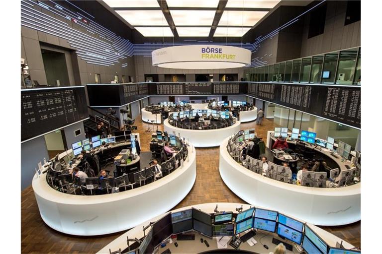 Die Börse in Frankfurt. Foto: Alexander Heinl/Archiv