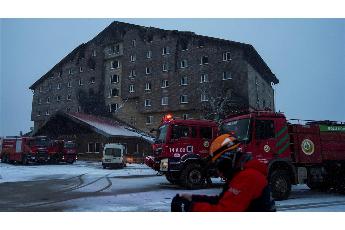 Katastrophe in türkischem Skihotel - Kritik an Brandschutz Die Brandkatastrophe passierte in einem türkischen Skigebiet.