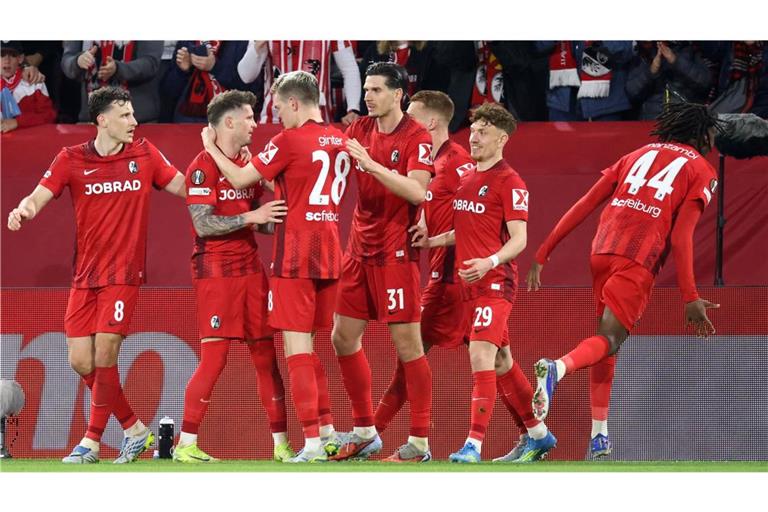 Die Breisgauer besiegten Sporting Braga im Halbfinal-Rückspiel der Europa League.