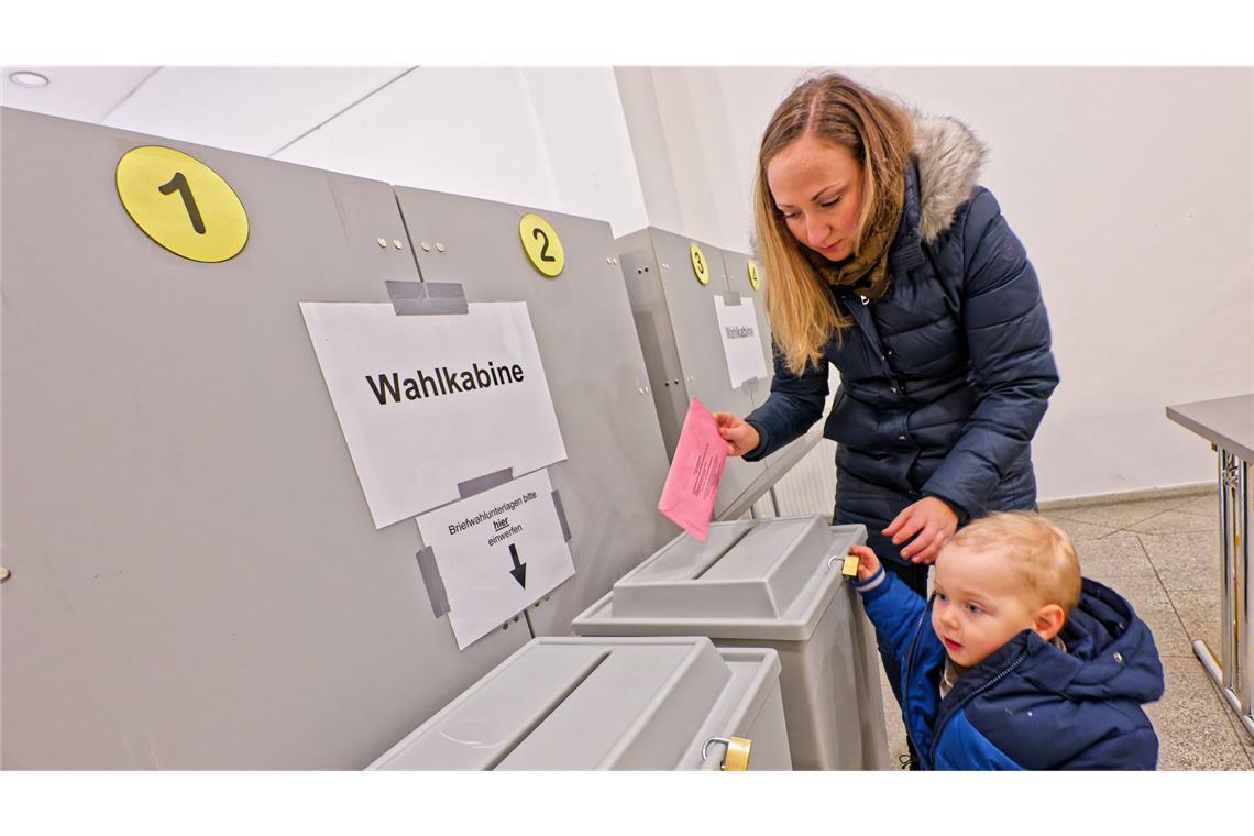 Dürfen Kinder mit in die Wahlkabine?