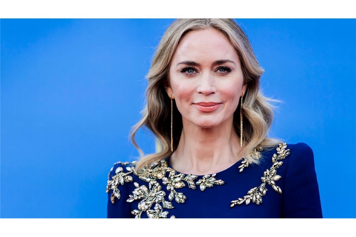 Die britisch-amerikanische Schauspielerin Emily Blunt, 42, ist unter anderem bekannt aus dem Film "A Quiet Place". (Archiv)