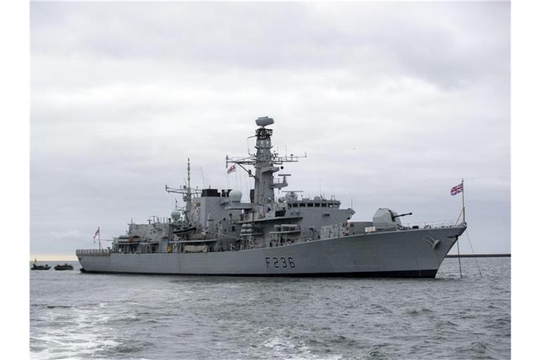 Die britische Fregatte HMS Montrose. Foto: Steve Parsons/PA/Archiv