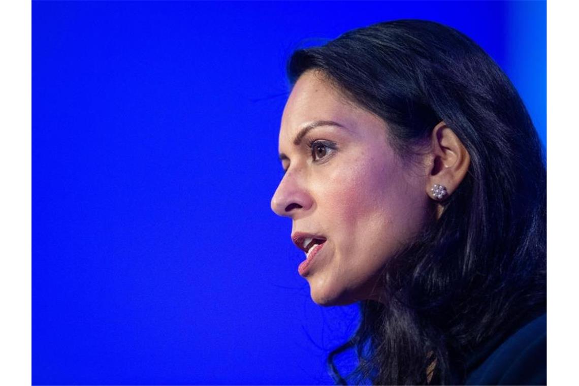 Die britische Innenministerin Priti Patel. Foto: Dominic Lipinski/PA Wire/dpa