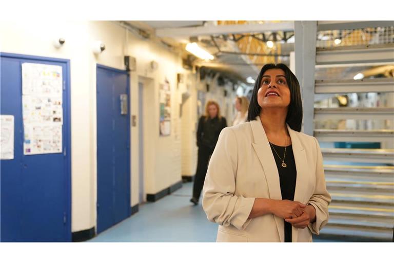 Die britische Justizministerin Shabana Mahmood