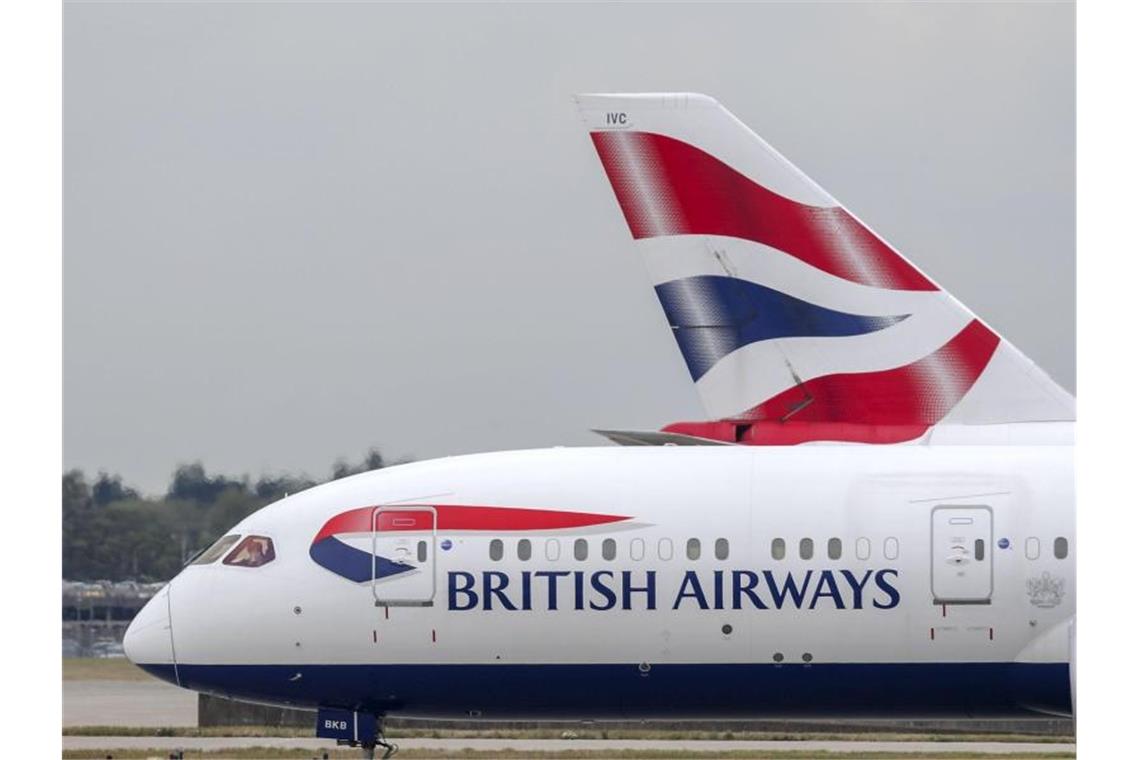 Corona trifft Air France-KLM und British-Airways-Mutter IAG Die British-Airways-Mutter IAG musste im zweiten Quartal einen Milliardenverlust verbuchen. Foto: ---/PA Wire/dpa