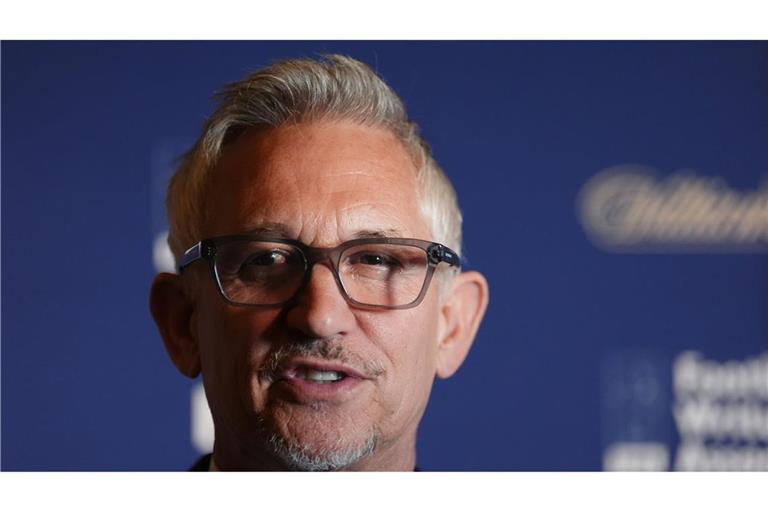 Die britsche Fußball-Legende Gary Lineker