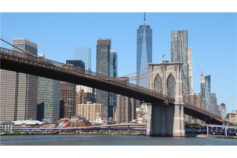 Die Brooklyn Bridge in New York wurde am Abend zum Unglücksort. (Archivbild)