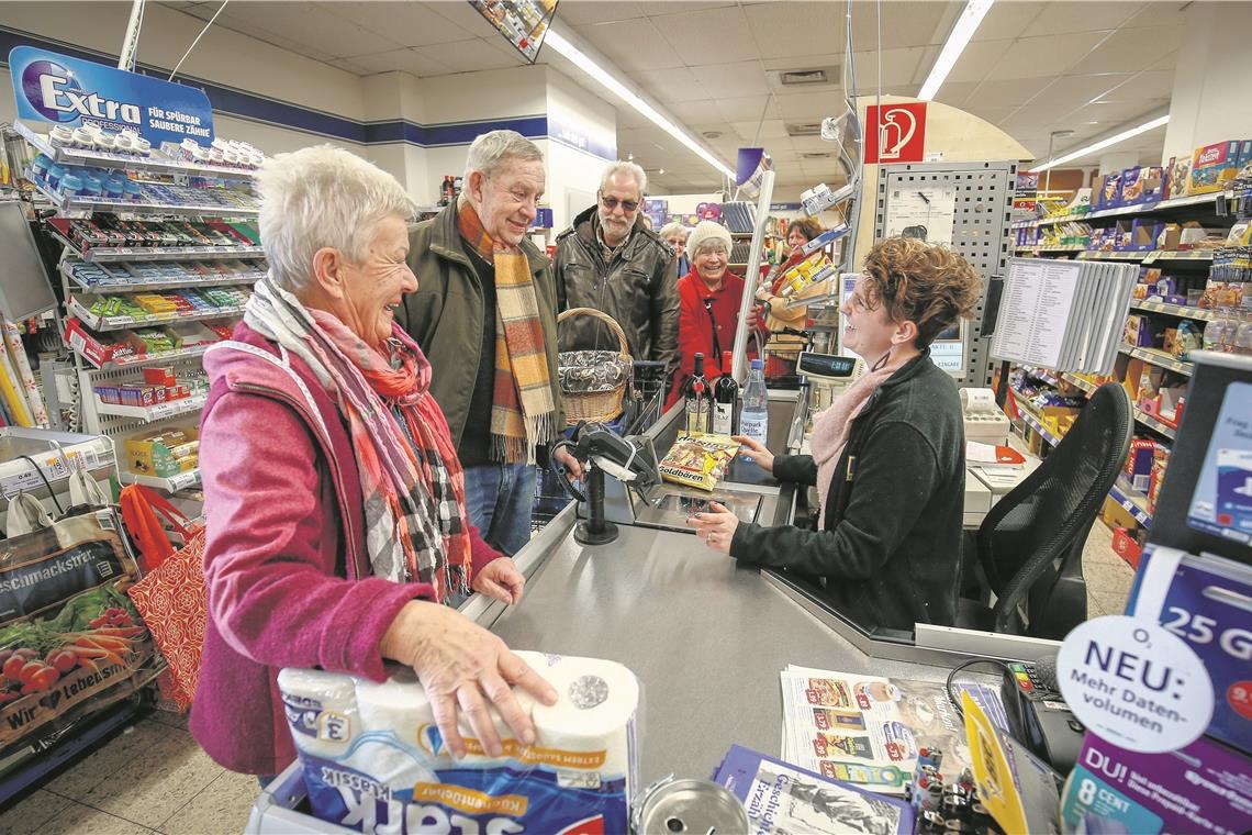 Die Bürger Althüttes haben sich für den Nah-und-gut-Markt der Familie Raimund eingesetzt.Foto: A. Becher