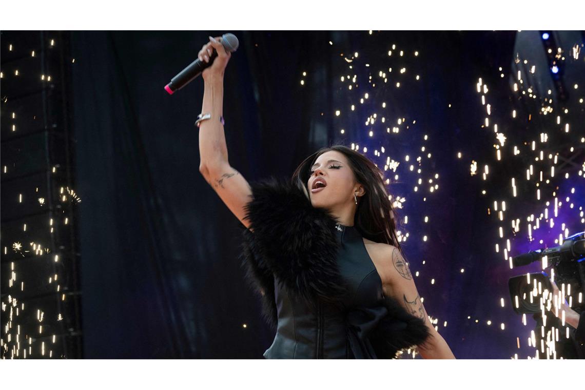 Die bulgarische Sängerin Dara gewann überraschend den ESC in Wien.