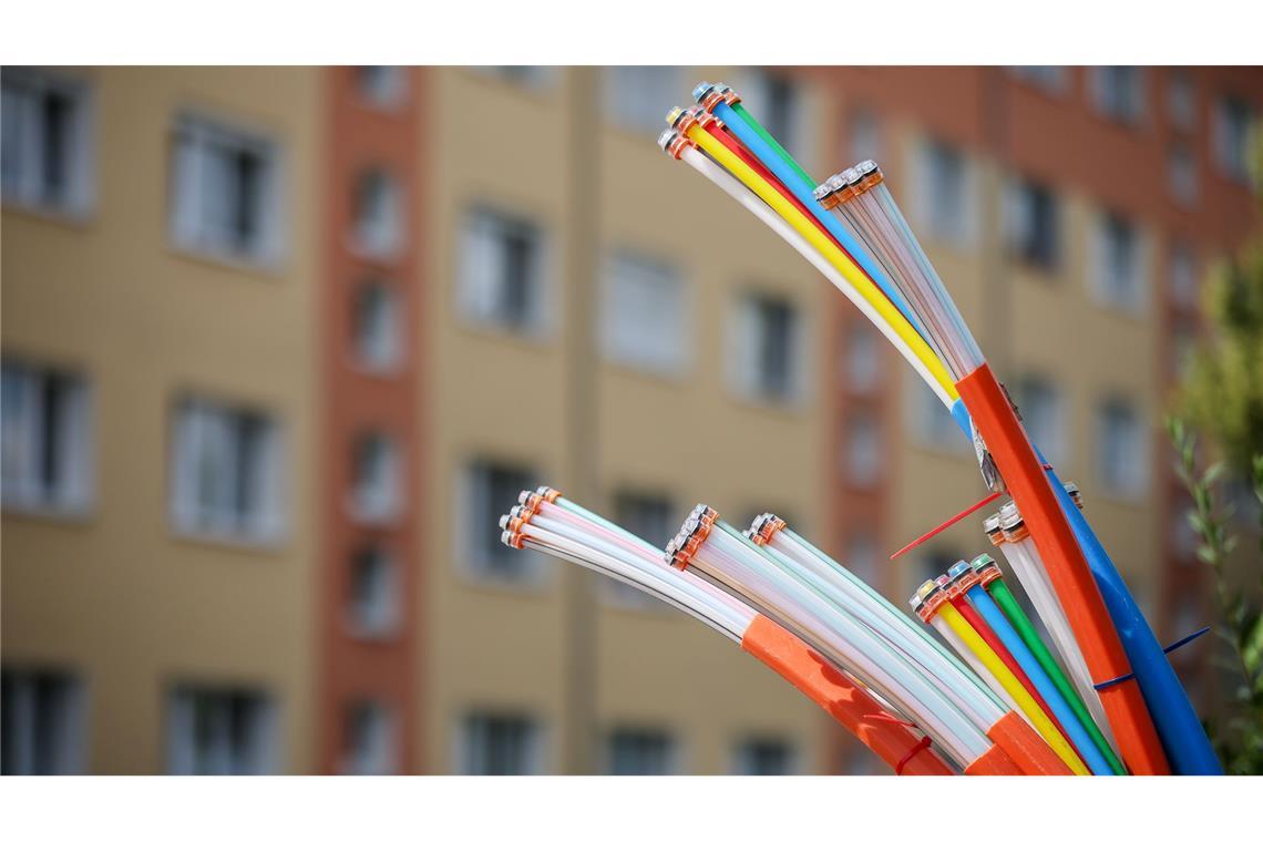 Netzagentur beendet Streit um doppelten Glasfaserausbau Die Bundesnetzagentur sieht kein wettbewerbswidriges Verhalten der Deutschen Telekom beim Glasfaserausbau. (Archivbild)