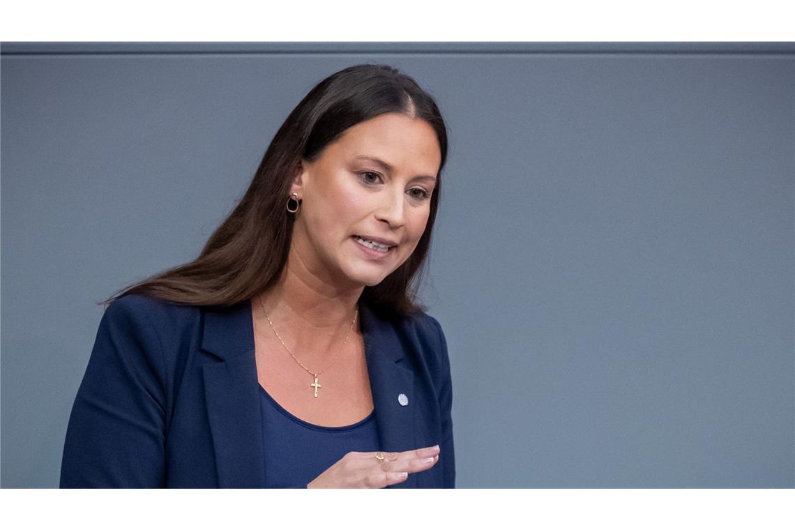 Die Bundestagsabgeordnete Caroline Bosbach