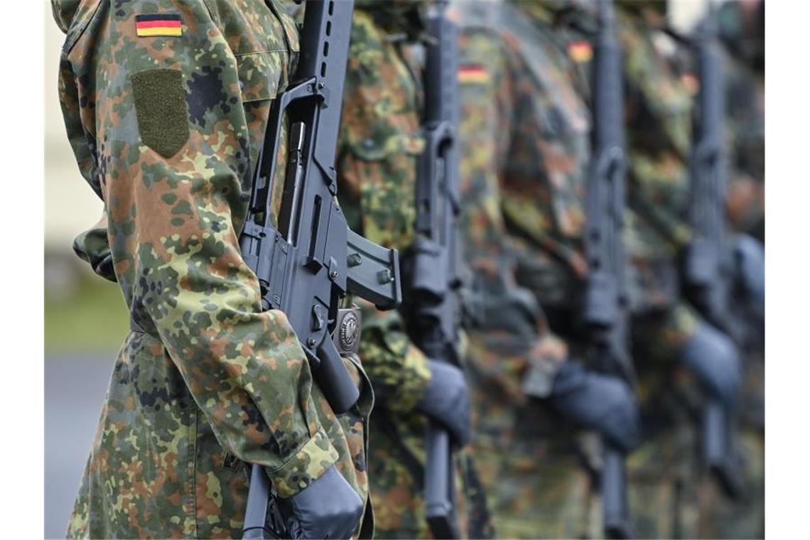 Die Bundeswehr soll mit 120.000 neuen Sturmgewehren ausgestattet werden. Foto: Patrick Pleul/dpa-Zentralbild/dpa