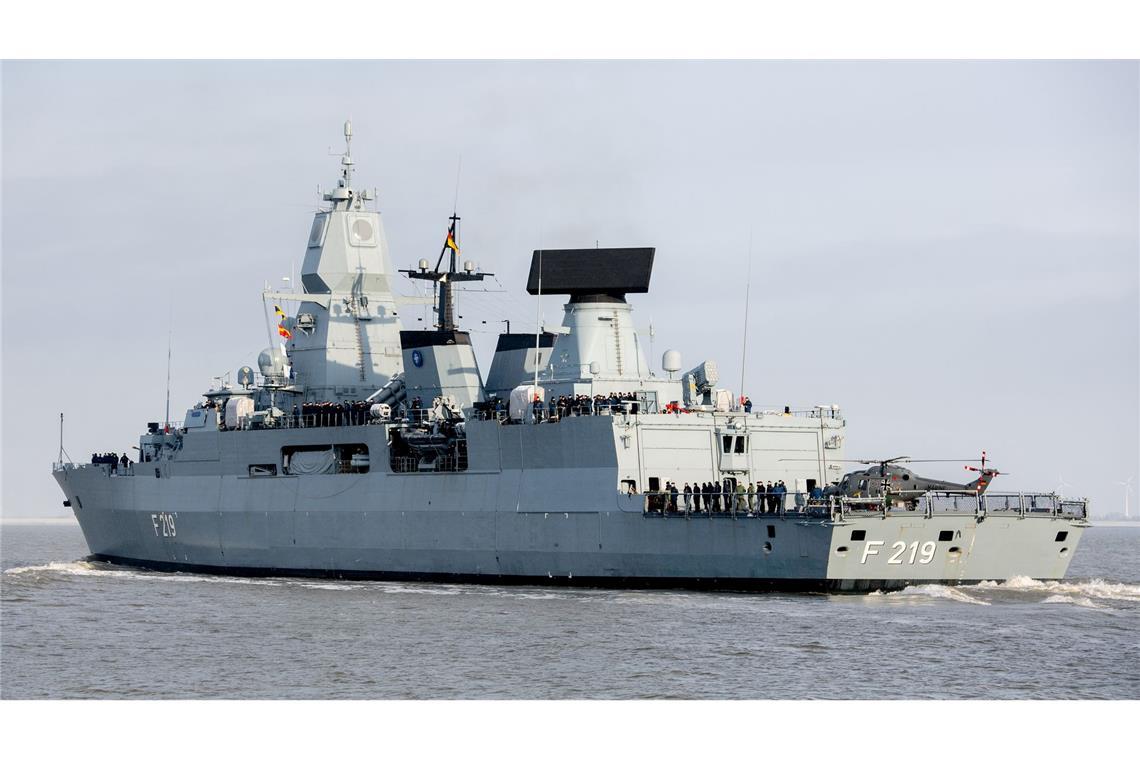 Die Bundeswehr verfügt über drei Fregatten der "Sachsen"-Klasse.