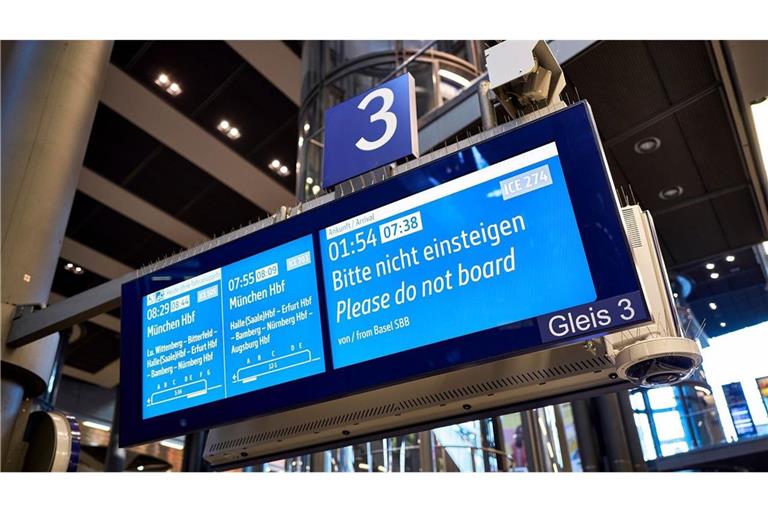 Die bundesweiten Bahnausfälle spielen im Verkehrsministerium offenbar nur eine untergeordnete Rolle.