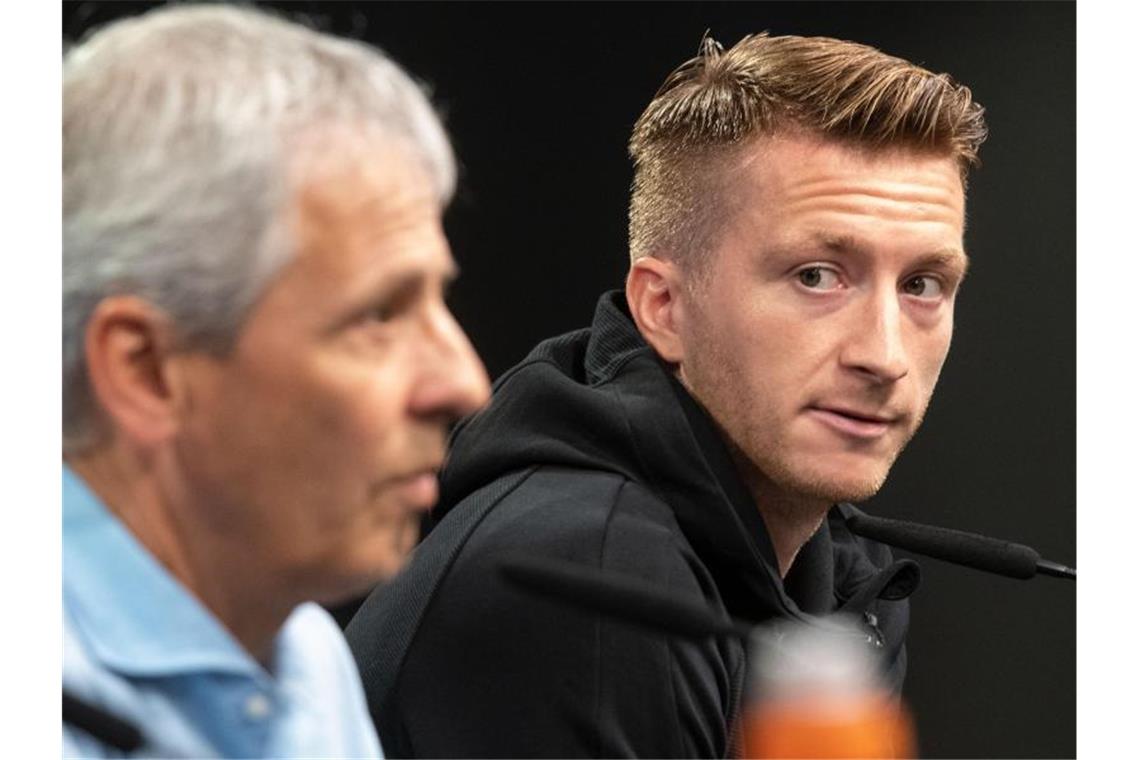 Nach Reus schimpft auch Zorc: Stimmung beim BVB angespannt Die BVB-Verantwortlichen setzen weiter auf Marco Reus als Kapitän. Foto: Bernd Thissen