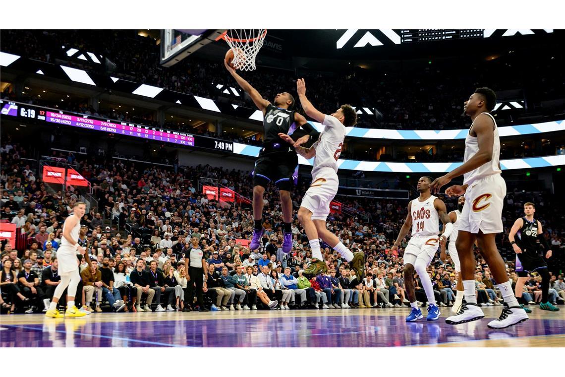 Die Cavaliers holten sich den Sieg in Salt Lake City.