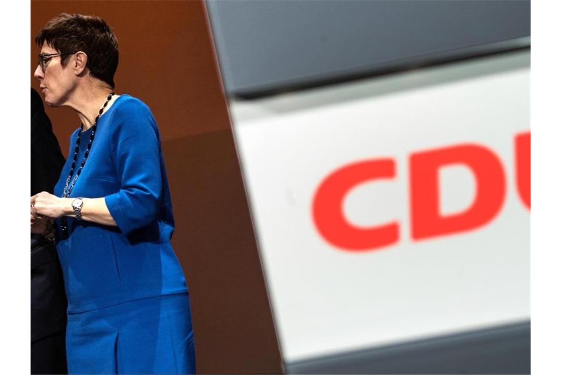 Die CDU legt in aktuellen Umfragen zu. Foto: Andreas Arnold/dpa