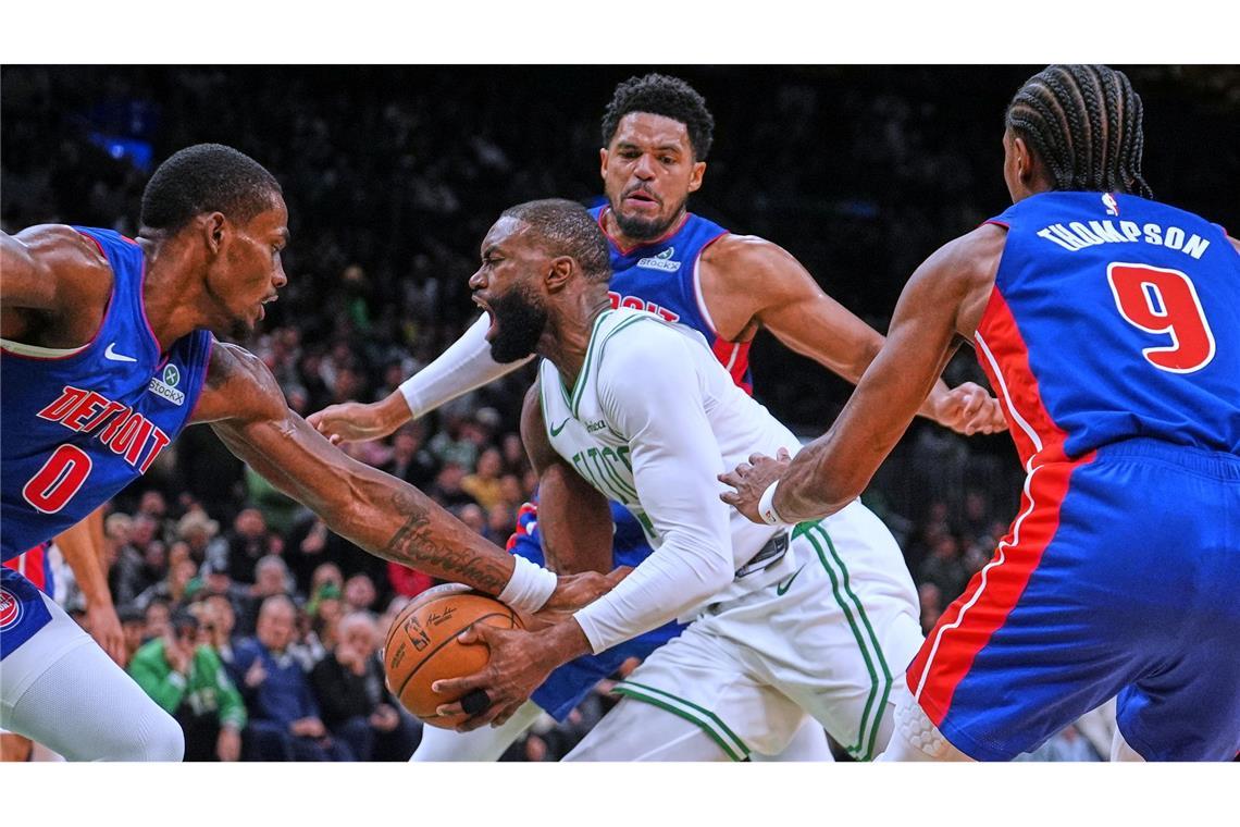 Die Celtics fanden am Ende keinen Ausweg gegen die Pistons.