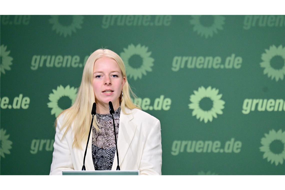 Die Chefin der Grünen Jugend, Jette Nietzard