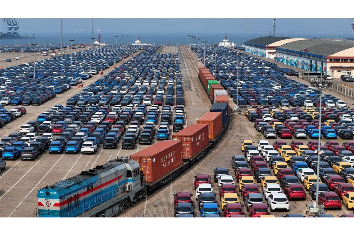 Deutsche Industrie verliert im Wettbewerb mit China an Boden Die chinesische Autoindustrie hat auf ihrem Heimatmarkt die deutsche Konkurrenz weit hinter sich gelassen. (Symbolbild)