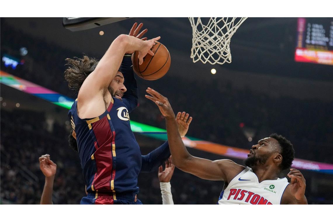 Die Cleveland Cavaliers konnten sich offensiv zu selten durchsetzen.
