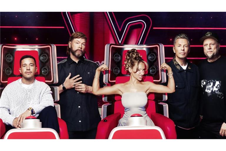 Die Coaches der 16. Stfafel von "The Voice of Gremany".