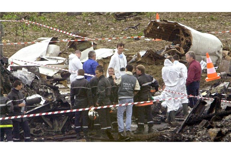 Die Concorde stürzte kurz nach dem Start in der Nähe des Pariser Flughafens Charles de Gaulles ab. (Archivbild)