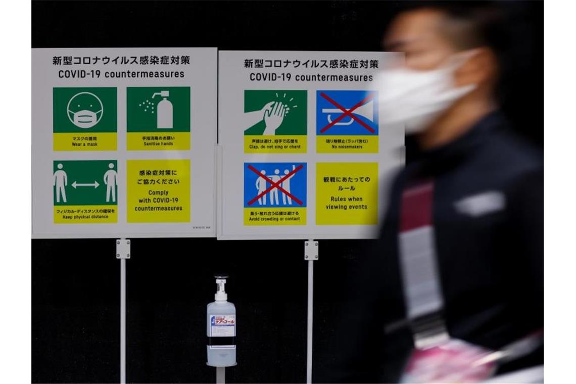 Die Corona-Lage in Tokio spitzt sich zu. Foto: Jan Woitas/dpa-Zentralbild/dpa