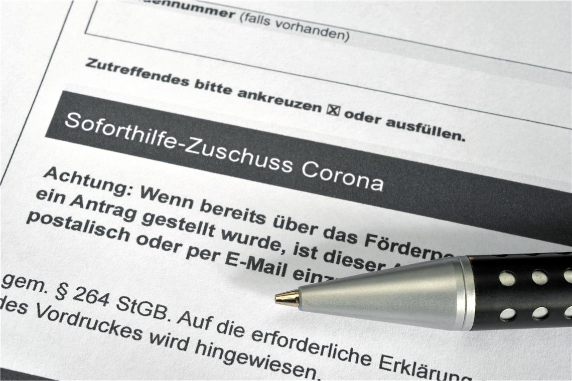 Die Coronasoforthilfe von 2020 könnte als finanzieller Bumerang nun manchen Kleinunternehmer böse überraschen. Foto: Adobe Stock/nmann77