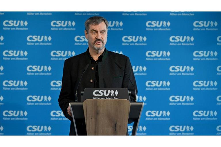 Die CSU hat dem Koalitionsvertrag als erste der drei beteiligten Parteien zugestimmt.