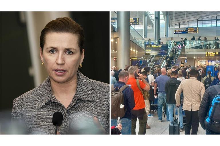 Die dänische Ministerpräsidentin Mette Frederiksen will nicht ausschließen, dass Russland hinter einem Drohnenvorfall am Flughafen Kopenhagen steckt.