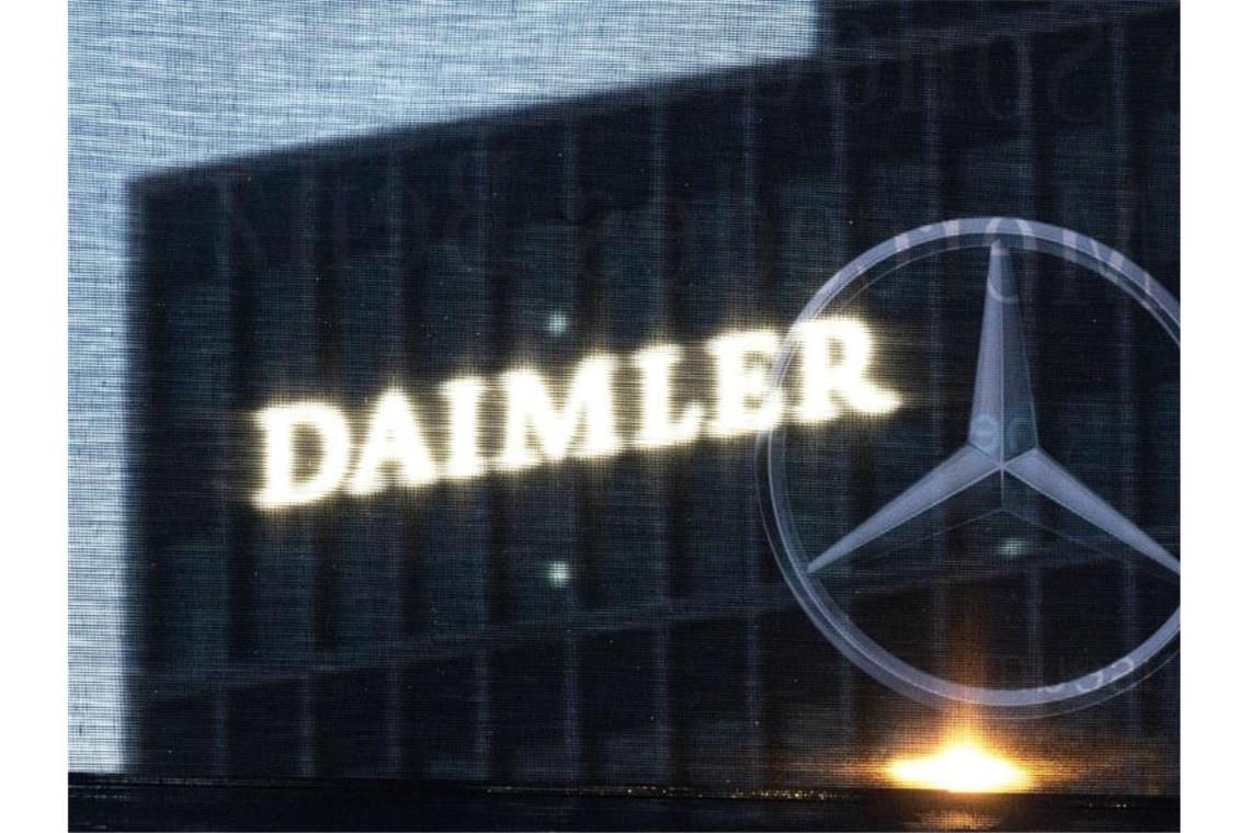 Daimler bestätigt Abschied von Personalvorstand Porth Die Daimler AG. Foto: Marijan Murat/dpa/Symbolbild