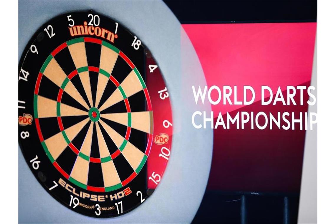 Die Darts-WM findet vom 15. Dezember bis 3. Januar in London statt. Foto: Kieran Cleeves/PA Wire/dpa