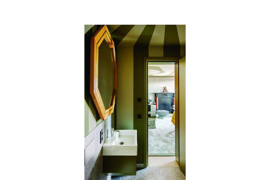 Minimalismus? Einrichtungsstil für Feiglinge! Die Decke kann in kleinen Räumen gern mal Farbe abbekommen.
