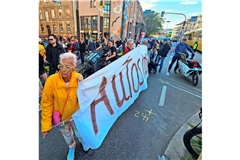 Die Demonstranten forderten generell Tempo 30 in der Innenstadt.
