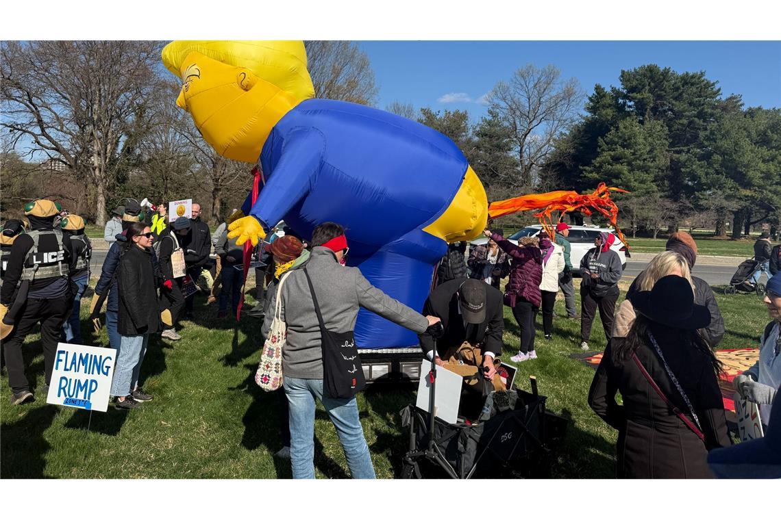 "Faschisten im Weißen Haus" - Große US-Proteste gegen Trump