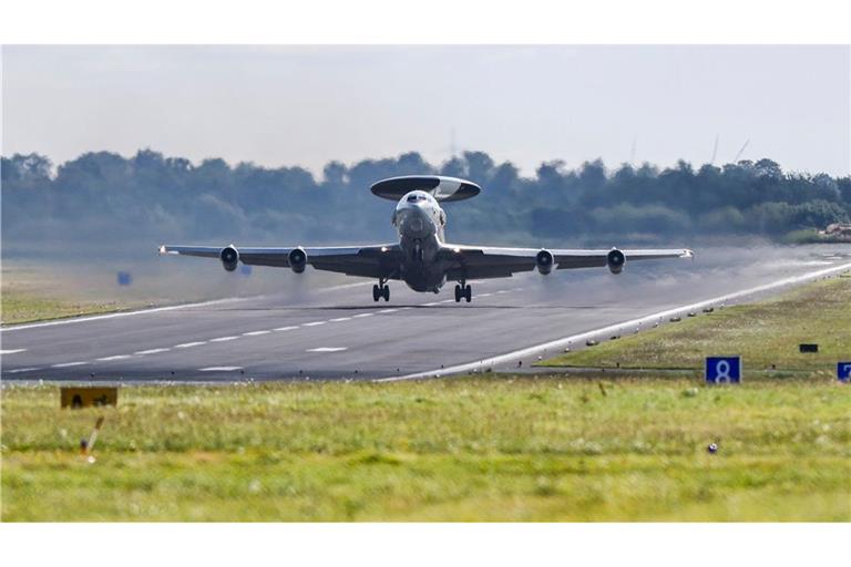 Die derzeitigen Awacs-Flugzeuge der Nato sollen ab 2035 ausgetauscht werden. (Archivbild)