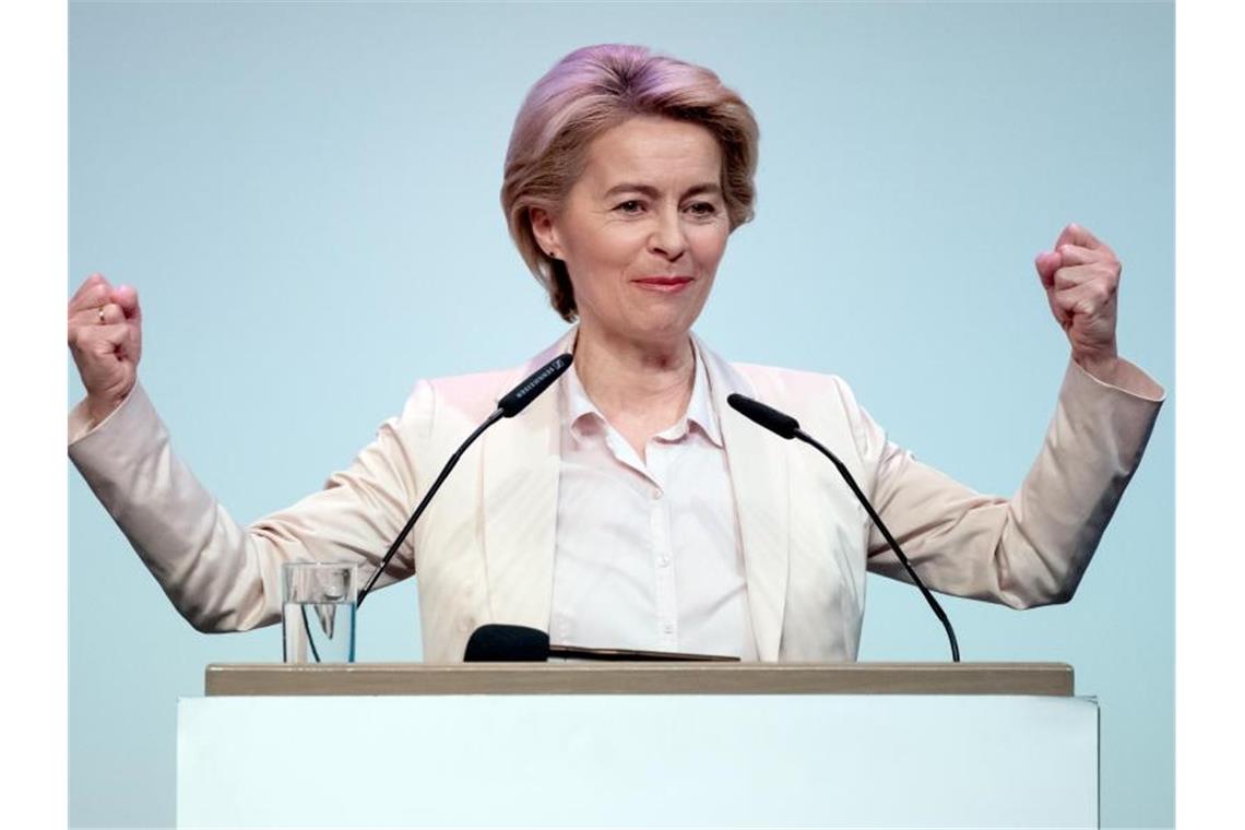 Die designierte Präsidentin der Europäischen Kommission: Ursula von der Leyen (CDU). Foto: Sven Hoppe/dpa