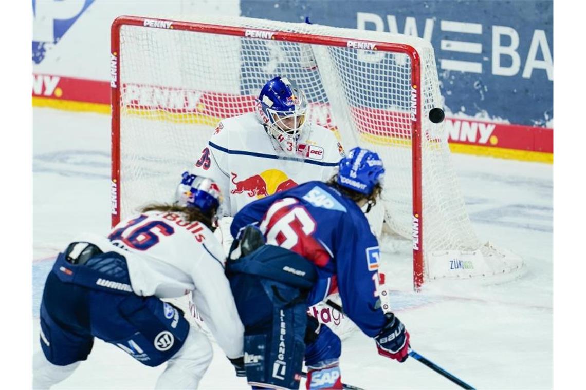 Die Deutsche Eishockey Liga startet am 17. Dezember in die Saison. Foto: Uwe Anspach/dpa