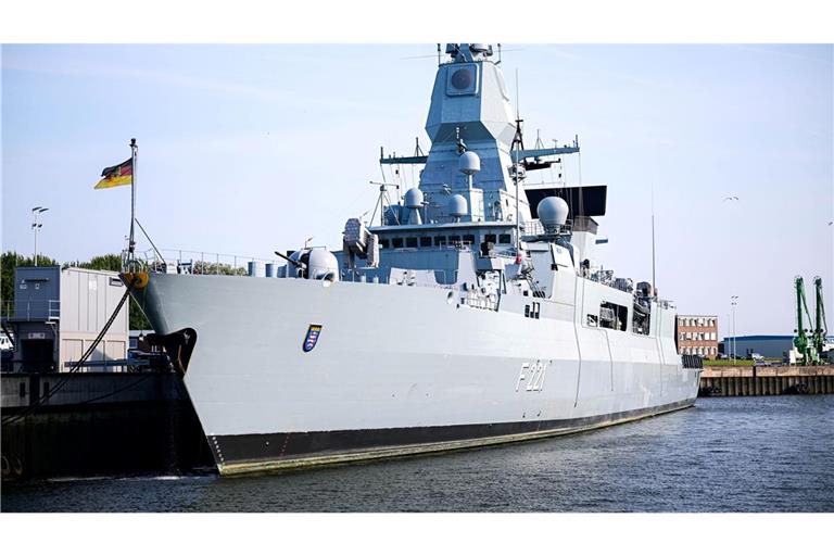 Die deutsche Fegatte war für die EU-Militärmission "Aspides" im Roten Meer im Einsatz. Kürzlich hat es laut Auswärtigem Amt dort einen Vorfall mit chinesischer Beteiligung gegeben.