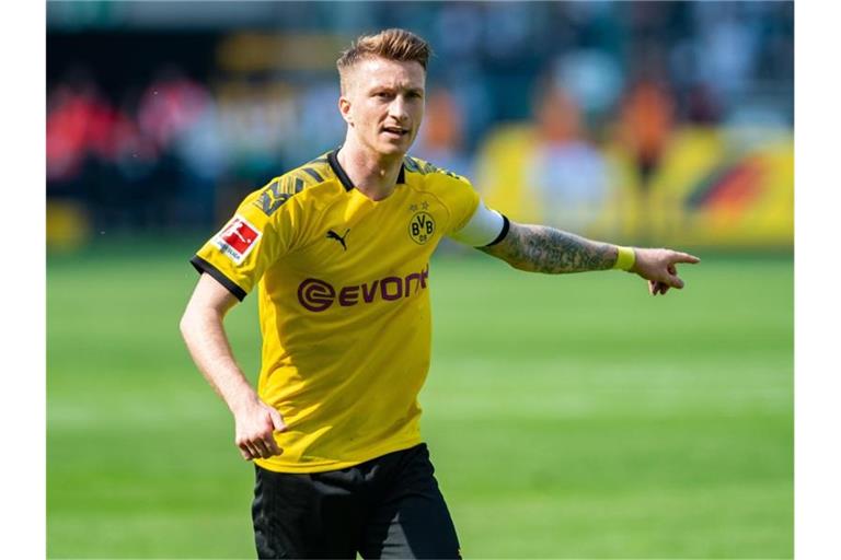 Die deutsche Meisterschaft ist für ihn das logische Ziel des BVB: Marco Reus. Foto: Guido Kirchner