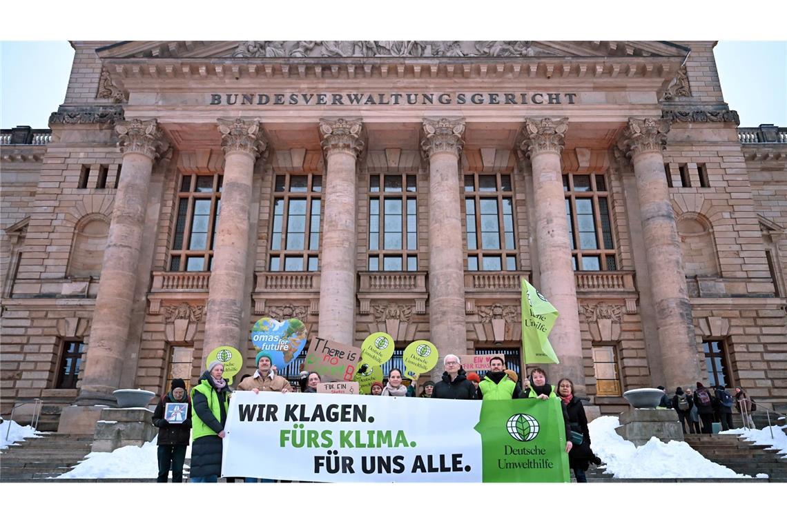 Die Deutsche Umwelthilfe hat die Klimaklage eingereicht.