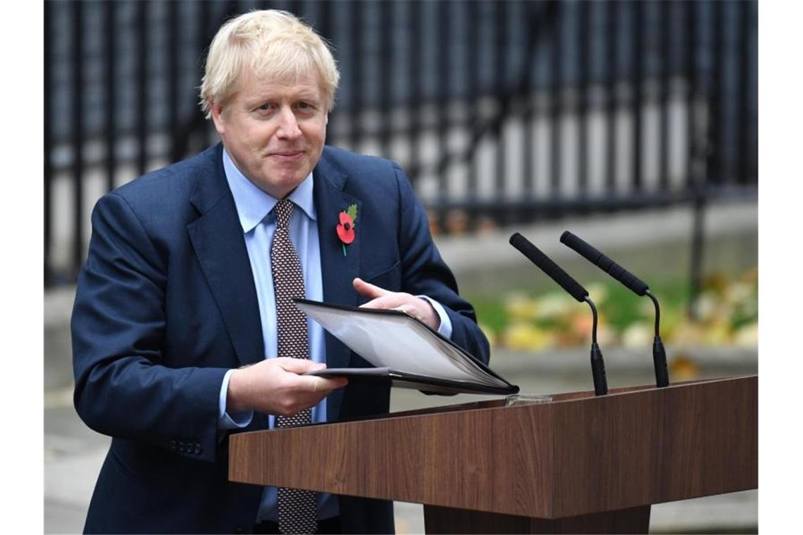 Die Deutsche Wirtschaft sähe Boris Johnson gerne weiter im Amt des britischen Premierministers. Foto: Dominic Lipinski/PA Wire/dpa